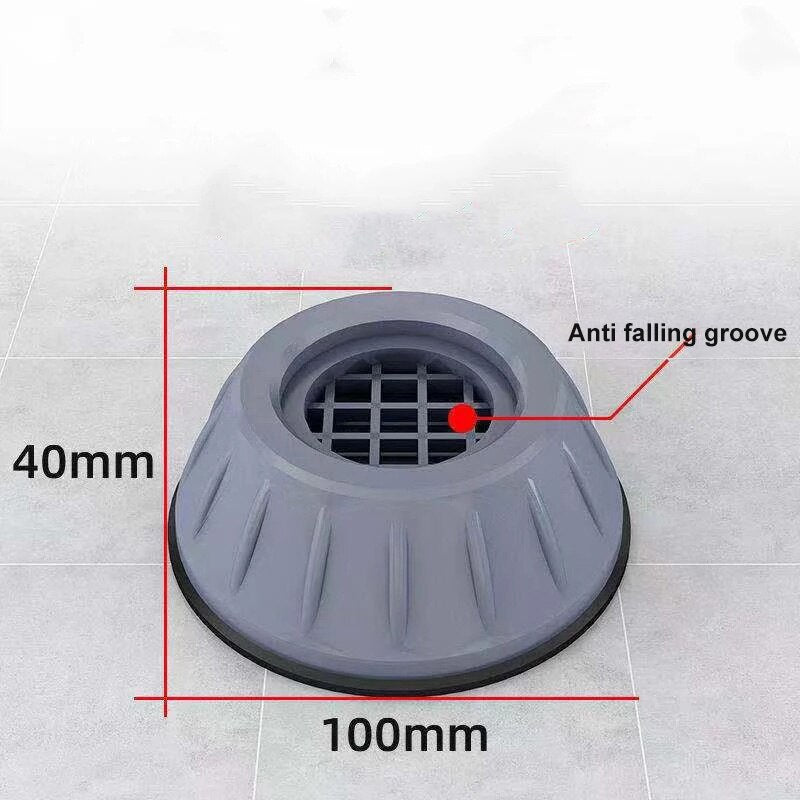 Pack Of 4 Anti Vibration Feet Pads Washing Machine Shock Absorption Rubber Mat Anti-Vibration Pad Dryer Non-Slip Pad