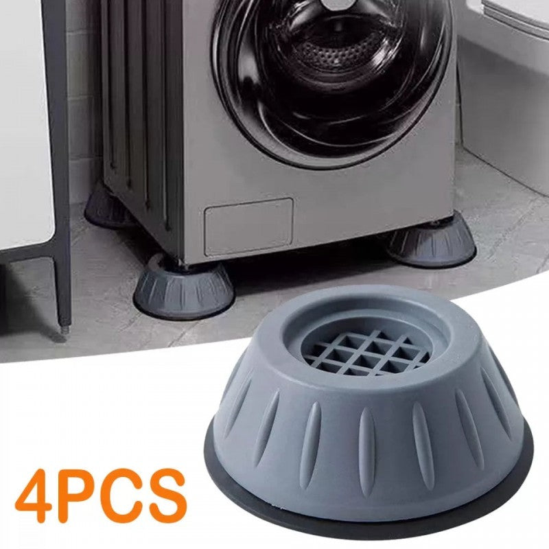 Pack Of 4 Anti Vibration Feet Pads Washing Machine Shock Absorption Rubber Mat Anti-Vibration Pad Dryer Non-Slip Pad