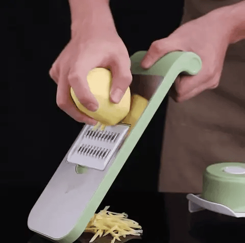 5in1 Multifunctional Vegetable Slicer, Potato Grater, Shredder, Scraper, Shredder, Artifact, Household, Kitchen