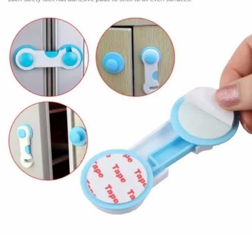 Plastic Safety Drawer Cabinets Fridge Furniture Blockers Doors Security Lock for Toddler Baby Protection